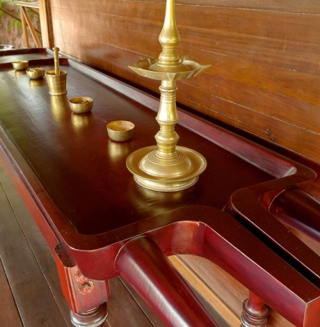 Ayurveda,Spa,Treatment.,Traditional,Indian,Massage,Table